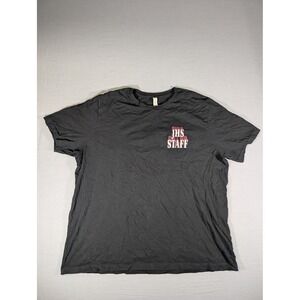 Bella+Canvas JHS Staff Celebrate Joy Black Graphic T-Shirt 3XL 100% Cotton